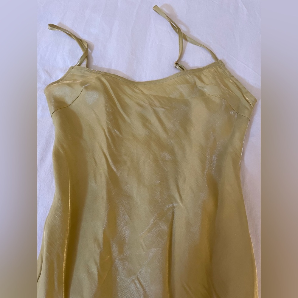 VRG GRL new yellow maxi dress